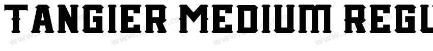 Tangier Medium Regul字体转换